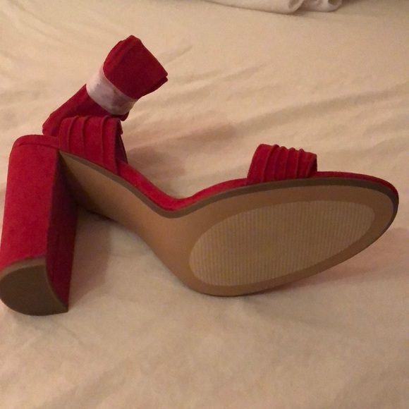 Nine West Red Heels - Picture 4 of 6